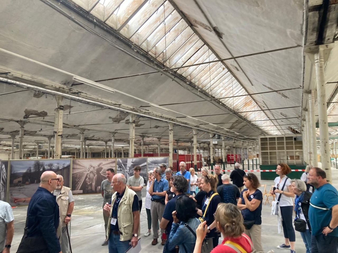 In der ehemaligen Spinnerei